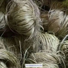 Load image into Gallery viewer, 100% Pure Natural Dried Ramie Thread for MrBeast’s Straw Hat and Baby Pillow Making, Home Business, and DIY Weaving - Wholesale-NaturalMateriaStudio-NaturalMateriaStudio