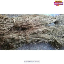 Charger l'image dans la galerie, 100% Pure Natural Dried Ramie Thread for MrBeast’s Straw Hat and Baby Pillow Making, Home Business, and DIY Weaving - Wholesale-NaturalMateriaStudio-NaturalMateriaStudio