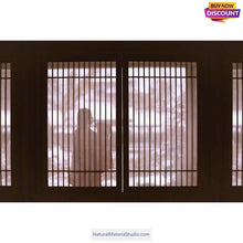 Load image into Gallery viewer, 2 colors of L200CM (78.7") Square Bamboo Slats/Strips(0.5-1.0cm) for Diverse DIY Projects - Available in Bulk-NaturalMateriaStudio-NaturalMateriaStudio