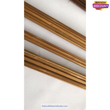 Load image into Gallery viewer, 2 colors of L200CM (78.7") Square Bamboo Slats/Strips(0.5-1.0cm) for Diverse DIY Projects - Available in Bulk-NaturalMateriaStudio-NaturalMateriaStudio