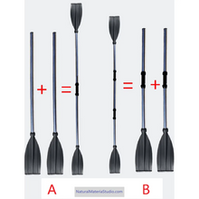 Ladda upp bild till gallerivisning, Unique Supply 2 sections L3.6-4.2meters 304 stainless steel Vehicle-mounted portable stackable boats(3-5people)+Free Ultimate Boating Companion Kit - NaturalMateriaStudio