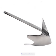 Cargar imagen en el visor de la galería, Premium Varied CQR Anchor & Bruce Anchor 316 Stainless Steel (1.0–40 kg for yachts ≤15 m Customizable)-NaturalMateriaStudio-NaturalMateriaStudio