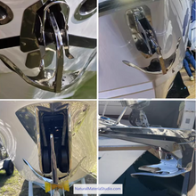 Cargar imagen en el visor de la galería, Premium Varied CQR Anchor & Bruce Anchor 316 Stainless Steel (1.0–40 kg for yachts ≤15 m Customizable)-NaturalMateriaStudio-NaturalMateriaStudio