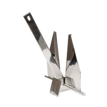 Carica l'immagine nel visualizzatore di Gallery, Premium Vaired Folding Grapnel Anchor & Danforth Anchor 316 Stainless Steel (0.7–40 kg for boats ≤15m Customizable) - NaturalMateriaStudio
