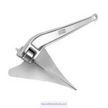 Cargar imagen en el visor de la galería, Premium Varied CQR Anchor & Bruce Anchor 316 Stainless Steel (1.0–40 kg for yachts ≤15 m Customizable)-NaturalMateriaStudio-NaturalMateriaStudio