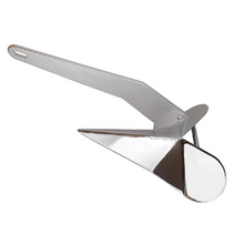 Carica l'immagine nel visualizzatore di Gallery, Premium Anchors 316 Stainless Steel Delta Style & Roll-Bar Plow – Customizable Safe Holding for Yachts & Boats - NaturalMateriaStudio