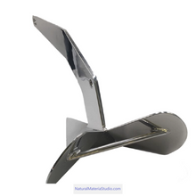 Cargar imagen en el visor de la galería, Premium Anchors 316 Stainless Steel Delta Style & Roll-Bar Plow – Customizable Safe Holding for Yachts & Boats-NaturalMateriaStudio-NaturalMateriaStudio