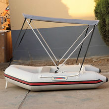 Carica l'immagine nel visualizzatore di Gallery, Boat Canopy | UV Protection • Waterproof • Foldable Design suitable for boats width of 1 to 1.4 meters. - NaturalMateriaStudio