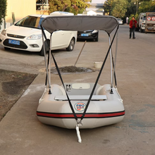 Carica l'immagine nel visualizzatore di Gallery, Boat Canopy | UV Protection • Waterproof • Foldable Design suitable for boats width of 1 to 1.4 meters. - NaturalMateriaStudio