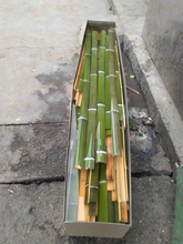 이미지를 갤러리 뷰어에 로드 , Supply 4 Vaired Style Traditional Smoked Bamboo Horn Bow Core Semi-Finished Kit