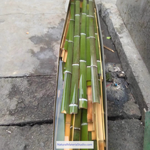 Cargar imagen en el visor de la galería, Unique Supply 4 Vaired Style Traditional Smoked Bamboo Horn Bow Core Semi-Finished Kit-NaturalMateriaStudio-NaturalMateriaStudio