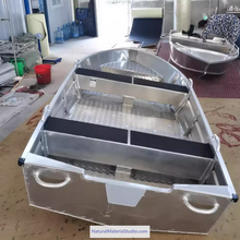 Cargar imagen en el visor de la galería, Unique Supply Custom Handmade Aluminum Alloy Boat / Speedboat / Fishing Boat / Rescue Boat / Farming Boat(Without Engine)-NaturalMateriaStudio-NaturalMateriaStudio