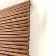 Load image into Gallery viewer, 25-80# L36.2"-37.4”/92cm-95cm Unique Assembled Tiger Five Splice Tonkin Bamboo Arrow Shafts Rare Craftsmanship for Ultimate Precision&Customizable NaturalMateriaStudio
