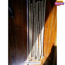 Carica l'immagine nel visualizzatore di Gallery, 45.2“/47.2” bamboo ball sticks for making walking/Hiking Cane Wholesale Amounts-NaturalMateriaStudio-NaturalMateriaStudio