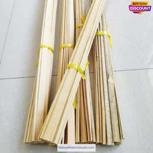 이미지를 갤러리 뷰어에 로드 , Bamboo Strips Length(63"/160cm) Varied size for Versatile DIY Projects