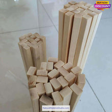 이미지를 갤러리 뷰어에 로드 , Bamboo Strips Length(63"/160cm) Varied size for Versatile DIY Projects