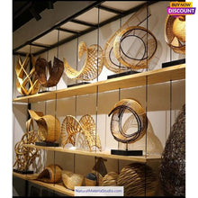 Cargar imagen en el visor de la galería, Complete size length:195-260cm/77"-102” Bamboo Strips/Flats for Weaving and other handicraft making-NaturalMateriaStudio-NaturalMateriaStudio