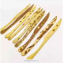 Lade das Bild in den Galerie-Viewer, Dia.4-5cm L35-40cm no joints spotted bamboo culm for bamboo fan layer and Customized