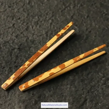 Cargar imagen en el visor de la galería, Dia.4-5cm L35-40cm no joints spotted bamboo culm for bamboo fan layer and Customized-NaturalMateriaStudio-NaturalMateriaStudio