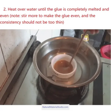 Cargar imagen en el visor de la galería, Environmentally friendly fish bladder glue for furniture leather and other organic materials-NaturalMateriaStudio-NaturalMateriaStudio