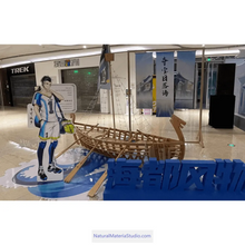 Load image into Gallery viewer, Handmade L1.5-4.0Meter W0.4-1.0Meter European-style landscape wooden boats and be customized