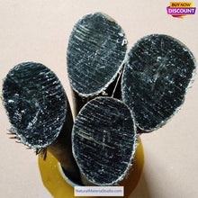 Load image into Gallery viewer, L 15-25cm Dia.3.5-5.0cm Raw Black Water Buffalo Horn Tips for Crafting
