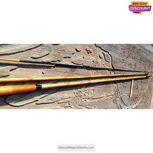 이미지를 갤러리 뷰어에 로드 , L 2.4-3.0Meter 3 size Traditional 3-Piece tenkara Bamboo Fishing Rod Blanks-NaturalMateriaStudio-NaturalMateriaStudio