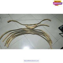 Carica l'immagine nel visualizzatore di Gallery, L78.7"/200cm and W4.0-5.0cm wide premium Bamboo Strips/Slices for Bows or DIY boat bamboo house