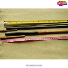 Load image into Gallery viewer, L7.8ft-10.8ft Hand-Made Traditional tenkara Bamboo Fishing Rods (3 + 1 Free Tip, Total 4 pcs)