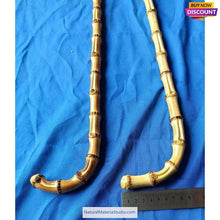 Cargar imagen en el visor de la galería, New & Rare Long Bamboo Root Sticks 95-110cm(37.4"-43.3")-NaturalMateriaStudio-NaturalMateriaStudio