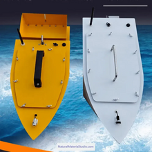 Cargar imagen en el visor de la galería, Pioneering Multi-Functional Remote Controlled Roly-poly Utility Towing/Net-pulling/Rescue/Baiting Boats-NaturalMateriaStudio-NaturalMateriaStudio