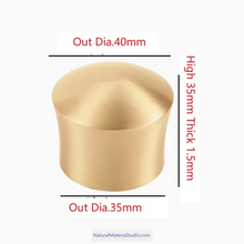 Cargar imagen en el visor de la galería, Premium Metal Cane Protective Cover and Decorative parts Suitable for all kinds of furniture and stairs-NaturalMateriaStudio-NaturalMateriaStudio