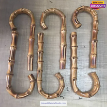 Cargar imagen en el visor de la galería, Rare & Precious Length Bamboo Root Sticks (120cm / 47.2") for Varied Handicrafts-NaturalMateriaStudio-NaturalMateriaStudio
