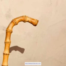 Cargar imagen en el visor de la galería, Rare & Precious Length Bamboo Root Sticks (120cm / 47.2") for Varied Handicrafts-NaturalMateriaStudio-NaturalMateriaStudio