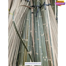 Cargar imagen en el visor de la galería, Rare and Comprehensive Size length:195cm/77" Skinned Bamboo Strips/Flats for Bamboo Weaving&handicraft making-NaturalMateriaStudio-NaturalMateriaStudio