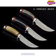 Carica l'immagine nel visualizzatore di Gallery, Raw Unpolished Tibet Yak L5.0-22cm Dia.1.8-3.5cm White&Colorful Solid Horn Tips for Crafting