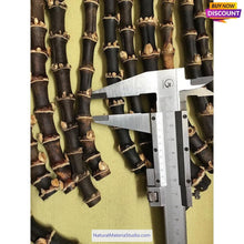 이미지를 갤러리 뷰어에 로드 , Selected Black/Brown Bamboo Roots L8-50cm Dia.0.8-1.5cm for Pipe Makers