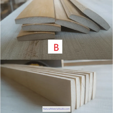 Carica l'immagine nel visualizzatore di Gallery, Selected Different Specifications and Sizes of Moso Bamboo Strips/Laminates/Slices for Making Horn Bows and Bamboo Bows
