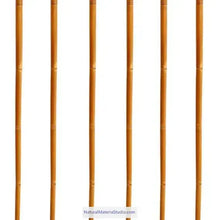 Cargar imagen en el visor de la galería, Selected Premium Hand-Straightened Dia.1.6–1.8 cm Length 125cm-145cm Tonkin Bamboo for DIY Ski Poles &Outdoor Gear Hiking/walking sticks-NaturalMateriaStudio-NaturalMateriaStudio