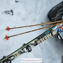 Cargar imagen en el visor de la galería, Selected Premium Hand-Straightened Dia.1.6–1.8 cm Length 125cm-145cm Tonkin Bamboo for DIY Ski Poles &Outdoor Gear Hiking/walking sticks-NaturalMateriaStudio-NaturalMateriaStudio