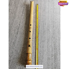 Cargar imagen en el visor de la galería, Selected Premium Madake Bamboo Poles (L29.5"-39.4"/75-100cm) ID 1.6-3.7cm with Root Ball for Shakuhachi, Xiao, and Flute Making-NaturalMateriaStudio-NaturalMateriaStudio