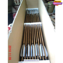 Carica l'immagine nel visualizzatore di Gallery, Super Tonkin Bamboo Arrow Shafts (39.4"/100cm, Spine Group 30#-90#) Sea/Train Shipping