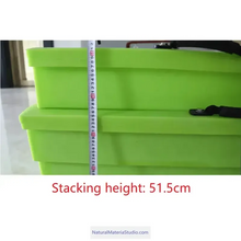 Cargar imagen en el visor de la galería, Supply L2.2meters (7.2ft) Vehicle-mounted portable Plastic stackable boats(2adults)+Free Ultimate Boating Companion Kit-NaturalMateriaStudio-NaturalMateriaStudio