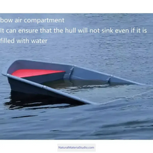 Cargar imagen en el visor de la galería, Supply PPR L2.3-4.4meters (7.6-14.5ft) Vehicle-mounted portable folding boats(2-5adults)+Free Ultimate Boating Companion Kit-NaturalMateriaStudio-NaturalMateriaStudio