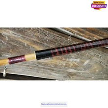 Lade das Bild in den Galerie-Viewer, Tenkara Bamboo Fishing Rod 2 Piece L1.5-2.1 meter(59"-83")with buddha bamboo handles wholesale amounts