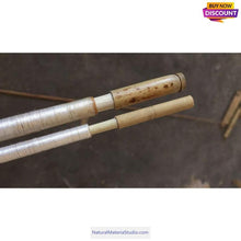 Lade das Bild in den Galerie-Viewer, Traditional 2-Piece tenkara Bamboo Fishing Rod Blanks-NaturalMateriaStudio-NaturalMateriaStudio