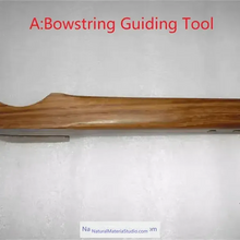 Cargar imagen en el visor de la galería, Traditional Bow Maker's Tool Set – Lever Press & String Guide for Horn and Composite Bows-NaturalMateriaStudio-NaturalMateriaStudio