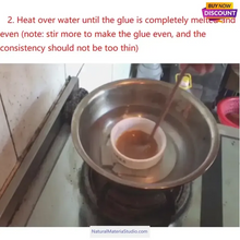 Cargar imagen en el visor de la galería, Traditional Natural and Eco-Friendly Bone Glue for DIY projects bedroom furniture production-NaturalMateriaStudio-NaturalMateriaStudio