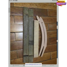 Cargar imagen en el visor de la galería, Unique Semi Horn Bow Kits for DIY and New Starters - Wholesale Quantities (No Horn, No Sinew)-NaturalMateriaStudio-NaturalMateriaStudio