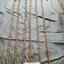 Cargar imagen en el visor de la galería, Unique Supplies Rare & Precious Chaplin&Arabic style bamboo root sticks L105cm(41.3")Dia.(1.1-1.8cm)-NaturalMateriaStudio-NaturalMateriaStudio